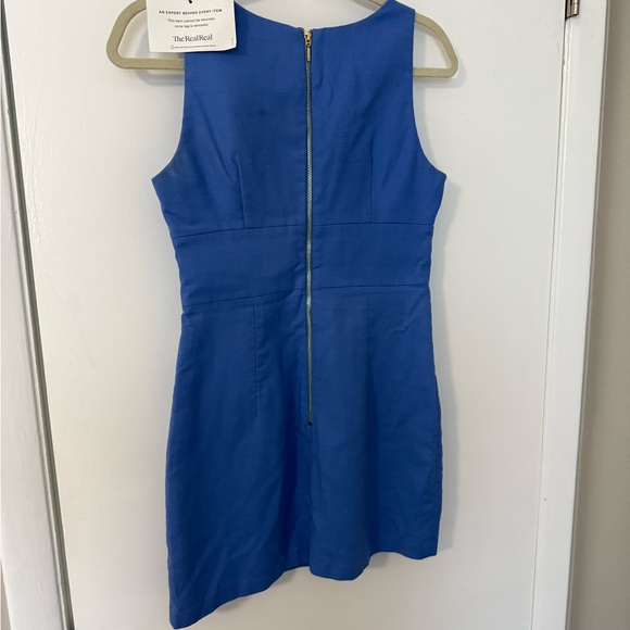 Alice McCall Royal Blue Dress with White Floral Design - Picture 3 of 3